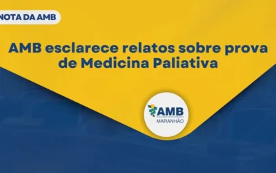 AMB esclarece relatos sobre prova de Medicina Paliativa