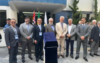 Lançamento da pedra fundamental da construção da nova sede da AMB